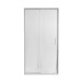 Душевая дверь в нишу Qtap Taurus CRM209-1.C6 90-100x185 см, стекло Clear 6 мм, покрытие CalcLess