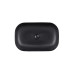 Раковина-чаша Qtap Robin 610х400х145 Matt black з донним клапаном QT132143PMBMB