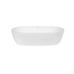 Комплект Qtap Aquarius: Раковина накладная прямоугольная 465x375x115 мм White + Донный клапан PU02