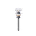 Комплект Qtap Robin: Раковина накладная прямоугольная 610x400x145 мм White + Донный клапан PU02