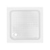 Душова кабіна Lidz Wawel SC80x80.SAT.LOW.GR, скло тон. 4 мм + Lidz Душовий піддон KAPIELKA ST80x80х14