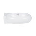 Раковина Qtap Leo 420x280x150 White з донним клапаном QT11115011LW
