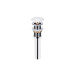 Комплект Qtap Scorpio: Раковина врезная прямоугольная 500х380х145 мм White + Донный клапан PU02