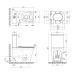 Унитаз-компакт Qtap Scorpio безободковый с сиденьем Soft-close QT14222125ARMB