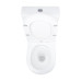 Унітаз підлоговий Qtap Vlasta Ultra Quiet безобідковий з сидінням Soft-close WHITE QT28228300W