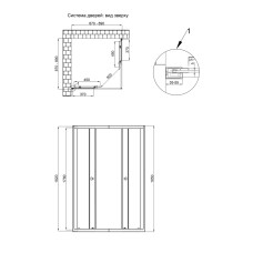 Душевая кабина Q-tap Presto CRM1099SP5 Pear