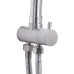 Душевая стойка универсальная Lidz Aria 1120 на два потребителя LDARI1120NKS46112 Nickel