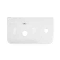 Раковина Qtap Tern 450х250х158 White QT17115117RWN
