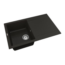 Кухонна мийка VANKOR   Orman OMP 02.78 Black + сифон