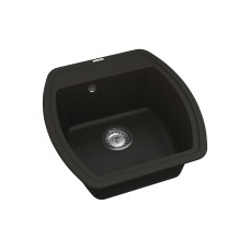 Кухонна мийка VANKOR   Norton NMP 01.48 Black + сифон