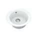 Кухонная мойка VANKOR Kres KMR 01.52 White stone + сифон