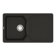 Кухонна мийка VANKOR   Sigma SMP 02.85 Black + сифон