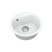 Кухонная мойка VANKOR Easy EMR 01.45 White stone + сифон