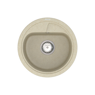 Кухонная мойка VANKOR Polo PMR 01.44 Beige + сифон