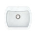 Кухонная мойка VANKOR Norton NMP 01.63 White stone + сифон