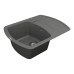 Кухонная мойка VANKOR Norton NMP 02.67 Gray + сифон