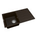 Кухонная мойка VANKOR Easy EMP 02.76 Chocolate + сифон