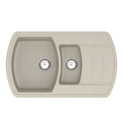 Кухонна мийка VANKOR Norton NMP 04.86 Terra + сифон