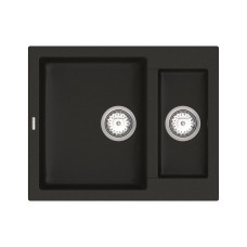 Кухонна мийка VANKOR   Orman OMP 03.61 Black + сифон