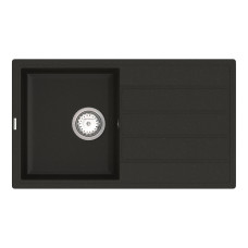 Кухонна мийка VANKOR   Easy EMP 02.76 Black + сифон