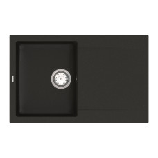 Кухонна мийка VANKOR   Orman OMP 02.78 Black + сифон