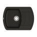 Кухонна мийка VANKOR Norton NMP 02.67 Black + сифон