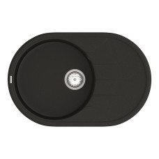 Кухонна мийка VANKOR   Sity SMO 02.78 Black + сифон