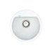 Кухонная мойка VANKOR Easy EMR 01.45 White stone + сифон