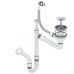 Кухонная мойка VANKOR Norton NMP 02.67 White stone + сифон