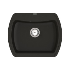 Кухонна мийка VANKOR   Norton NMP 01.63 Black + сифон