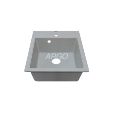 Мийка гранітна ARGO Bella 460x515x200 Світло-сіра