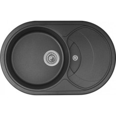 Мийка гранітна ARGO Tvist 770x495x200 Чорна