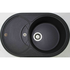 Мийка гранітна ARGO Tvist 770x495x200 Чорна