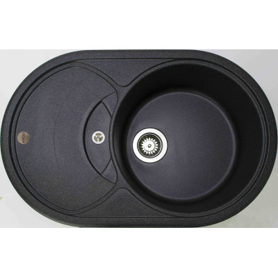 Мойка гранитная ARGO Tvist 770x495x200 Чёрная