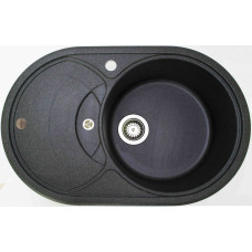 Мийка гранітна ARGO Tvist 770x495x200 Графіт