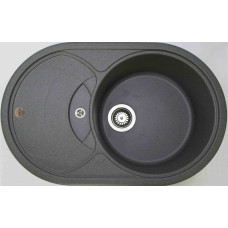 Мийка гранітна ARGO Tvist 770x495x200 Сіра