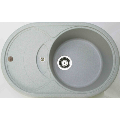 Мойка гранитная ARGO Tvist 770x495x200 Светло-серая