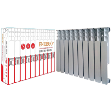 Радіатор опалення ENERGO BIDEEP 500/96 біметал (10 секцій)
