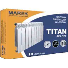 Радиатор отопления Marek TITAN 500/96 биметалл (10 секций)