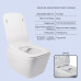 Набор Q-tap инсталляция 3 в 1 Nest QT0133M425 с панелью смыва линейной QT0111M08V1091MB + унитаз с сиденьем Crow QT05335170W