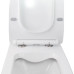Набор Q-tap инсталляция 3 в 1 Nest QT0133M425 с панелью смыва круглой QT0111M11V1146MB + унитаз с сиденьем Crow QT05335170W