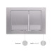 Набор Q-tap инсталляция 3 в 1 Nest QT0133M425 с панелью смыва квадратной QT0111M06029SAT + унитаз с сиденьем Swan QT16335178W