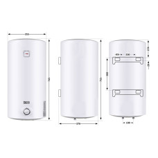 Водонагрівач електричний Thermo Alliance 50 л SLIM вертикальний, мокрий ТЕН 1,5 кВт D50V15Q1