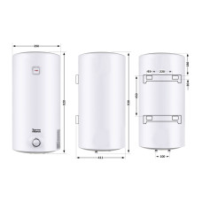 Водонагрівач електричний Thermo Alliance 80 л SLIM вертикальний, мокрий ТЕН 1,5 кВт D80V15Q2