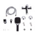 Змішувач для ванни Qtap Grand (з душовим гарнітуром) QTGRABCR006 Chrome/Black