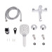 Змішувач для ванни Qtap Grand (з душовим гарнітуром) QTGRAWCR006 Chrome/White