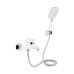Змішувач для ванни Qtap Grand (з душовим гарнітуром) QTGRAWCR006 Chrome/White Змішувач для ванни Qtap Grand (з душовим гарнітуром) QTGRAWCR006 Chrome/White