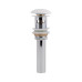 Донний клапан для раковини Qtap PU02O 225х70х70 White з переливом