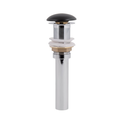 Донний клапан для раковини Qtap PU03 225х70х70 Matt black