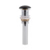 Донний клапан для раковини Qtap PU03 225х70х70 Matt black Донний клапан для раковини Qtap PU03 225х70х70 Matt black